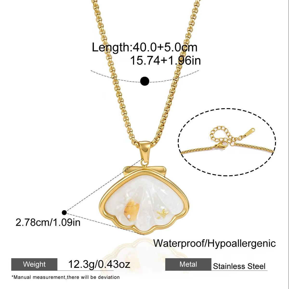Coastal White Shell Jewelry Set