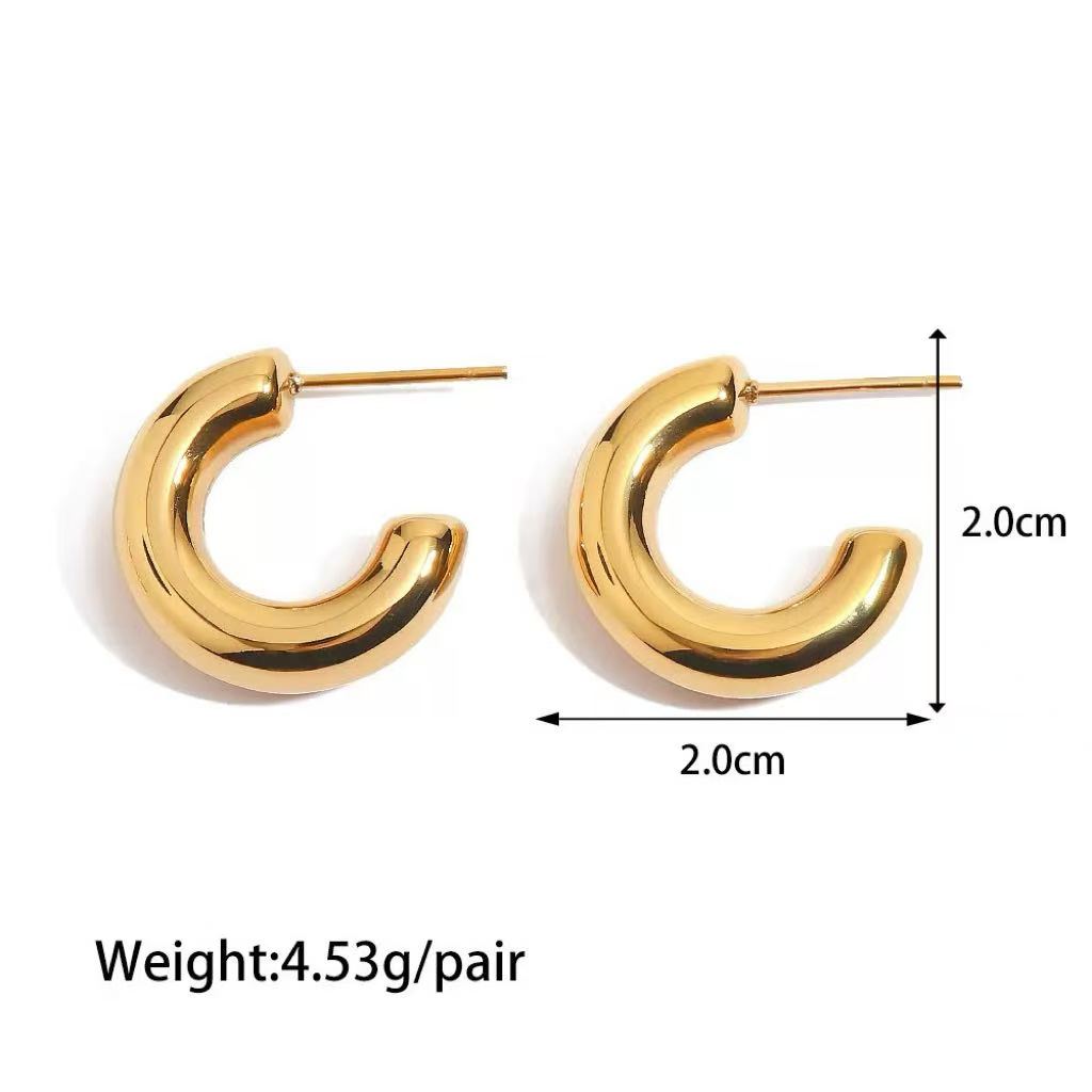 Multi Hoop Ear Cuff Stack Set