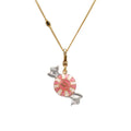 Enamel Candy Pendant Necklace
