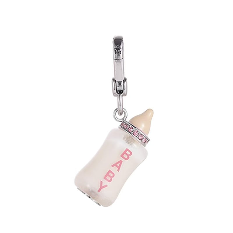 Baby Bottle Charm Necklace