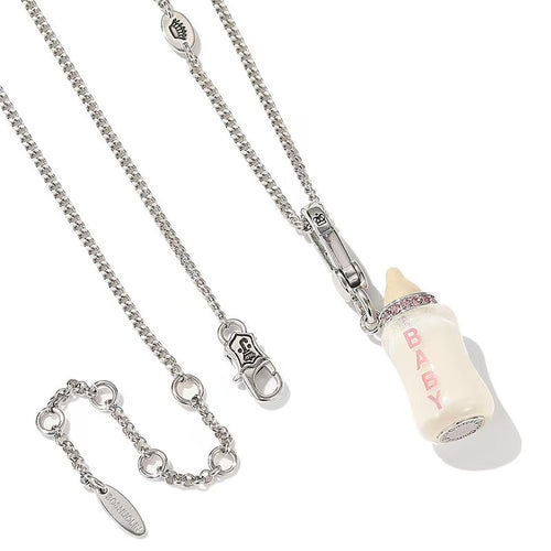Baby Bottle Charm Necklace