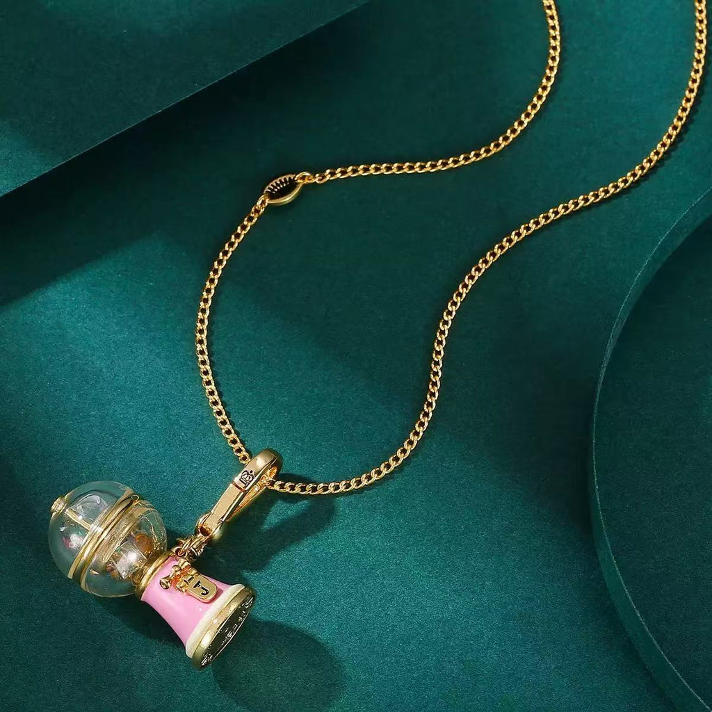 Gumball Machine Charm Necklace