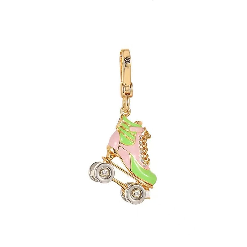 Roller Skate Charm Necklace