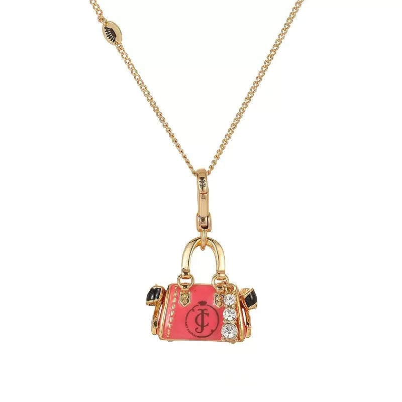 Bow Handbag Charm Necklace