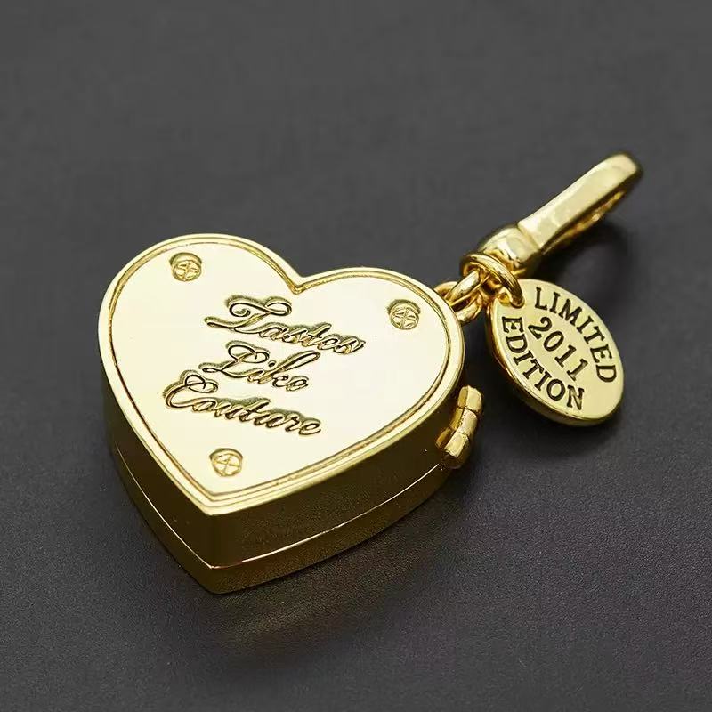 Vintage Limited Edition Heart Chocolate Locket Necklace