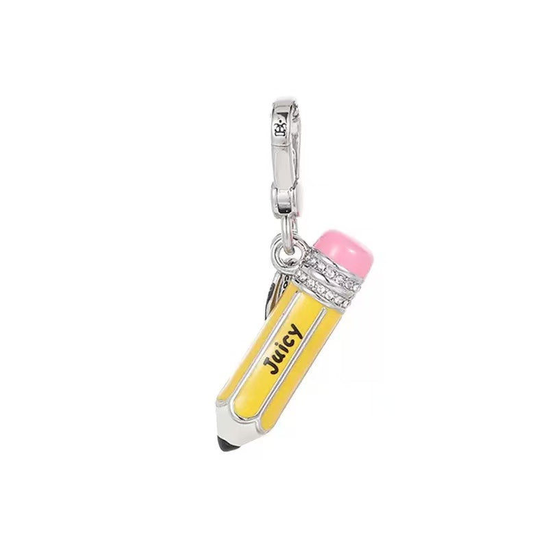 Pencil Enamel Charm