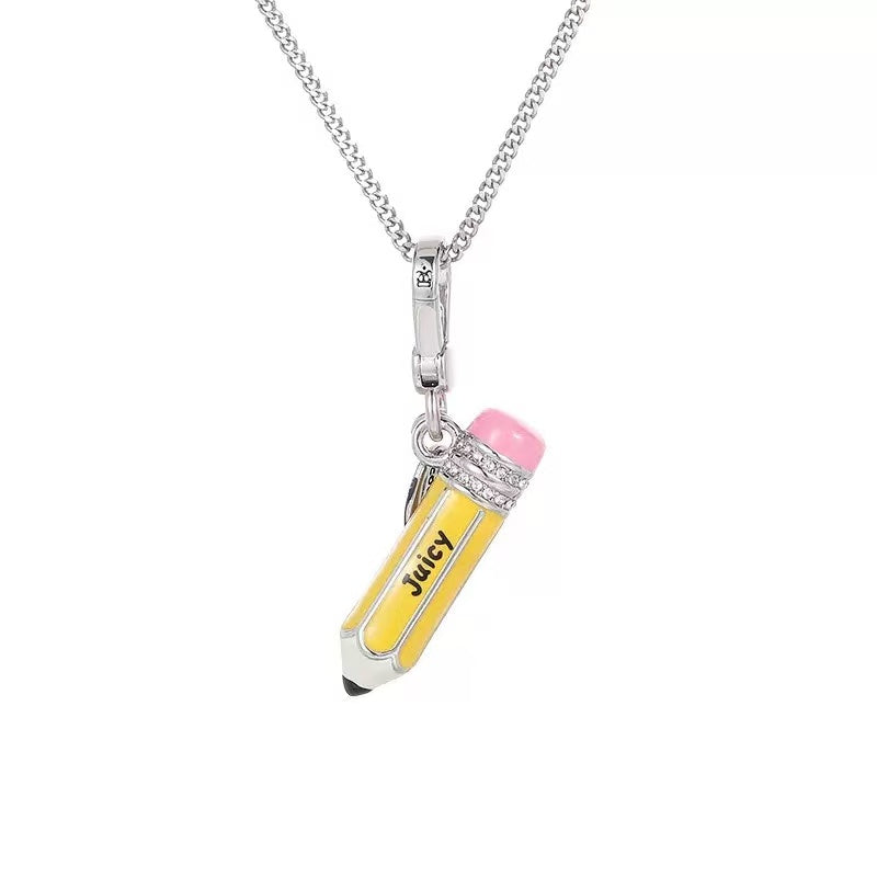 Pencil Enamel Charm