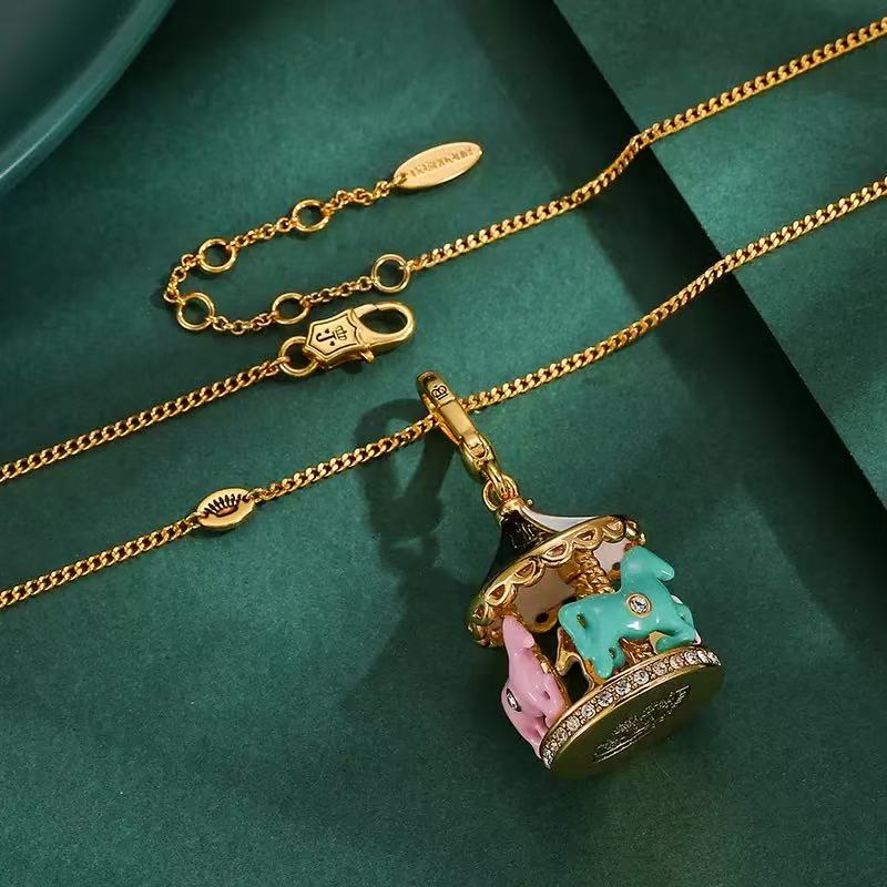 Carousel Charm Necklace