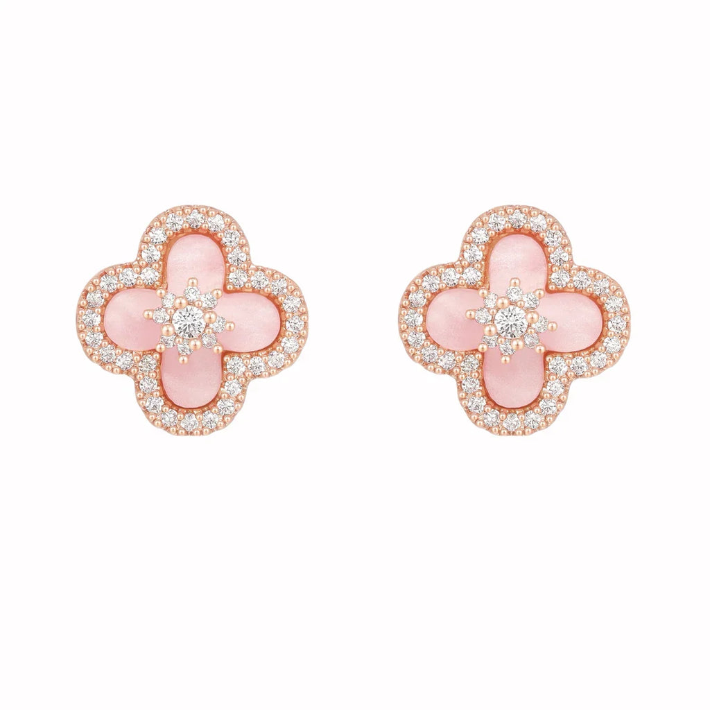 Sweet Pink Four-leaf Set