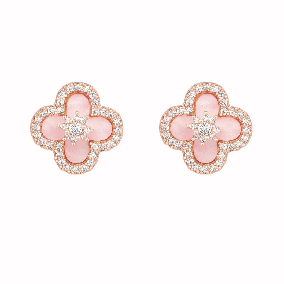 Sweet Pink Four-leaf Set