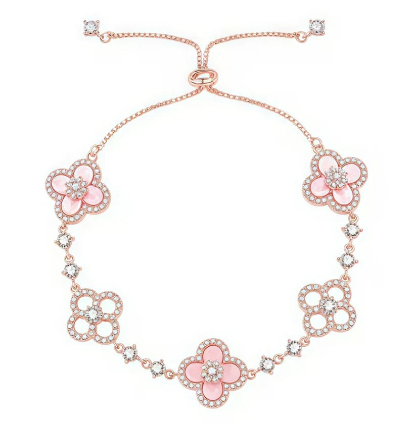 Sweet Pink Four-leaf Set