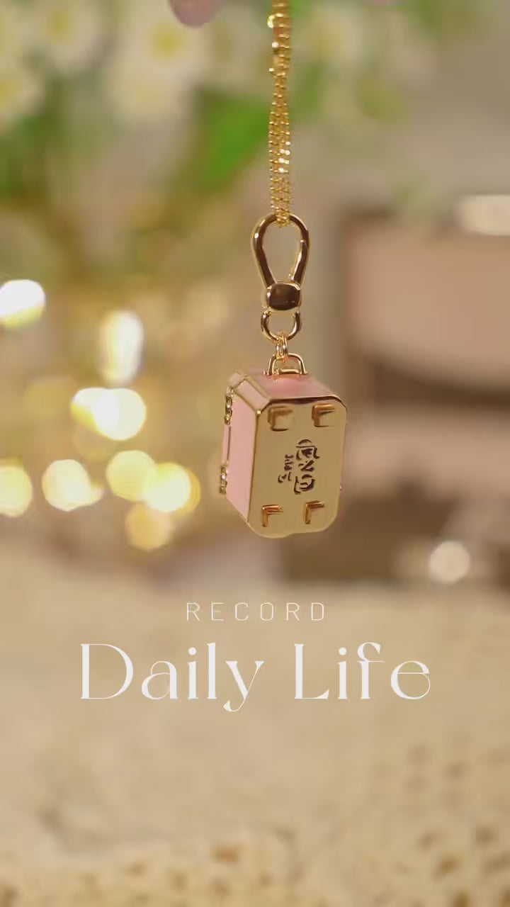 Enamel Candy Pendant Necklace